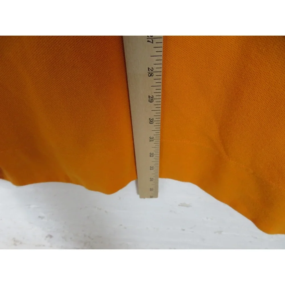 Vintage Air Jordan Polo Shirt Mens 4XL Orange Jumpman 23 Basketball Embroidered